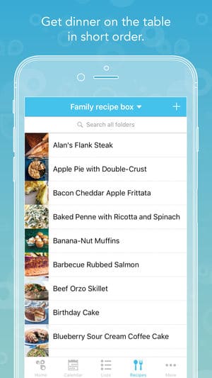 Learn How to Make a Meal Plan for the Week by using meal planning app Cozi Recipe Box & Dinner Planner. #apps #mealplanning #moneysavingtips #healthyeating #healthyhabits #nutrition #healthylife