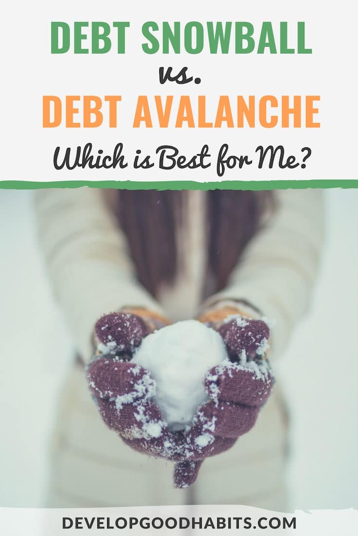 Learn how to get started with the debt snowball and debt avalanche methods for paying off debt. #debt #debtfree #debtrelief #debtpayoff #debtsnowball #money #cashflow #finacialfreedom #personalfinance #budgeting